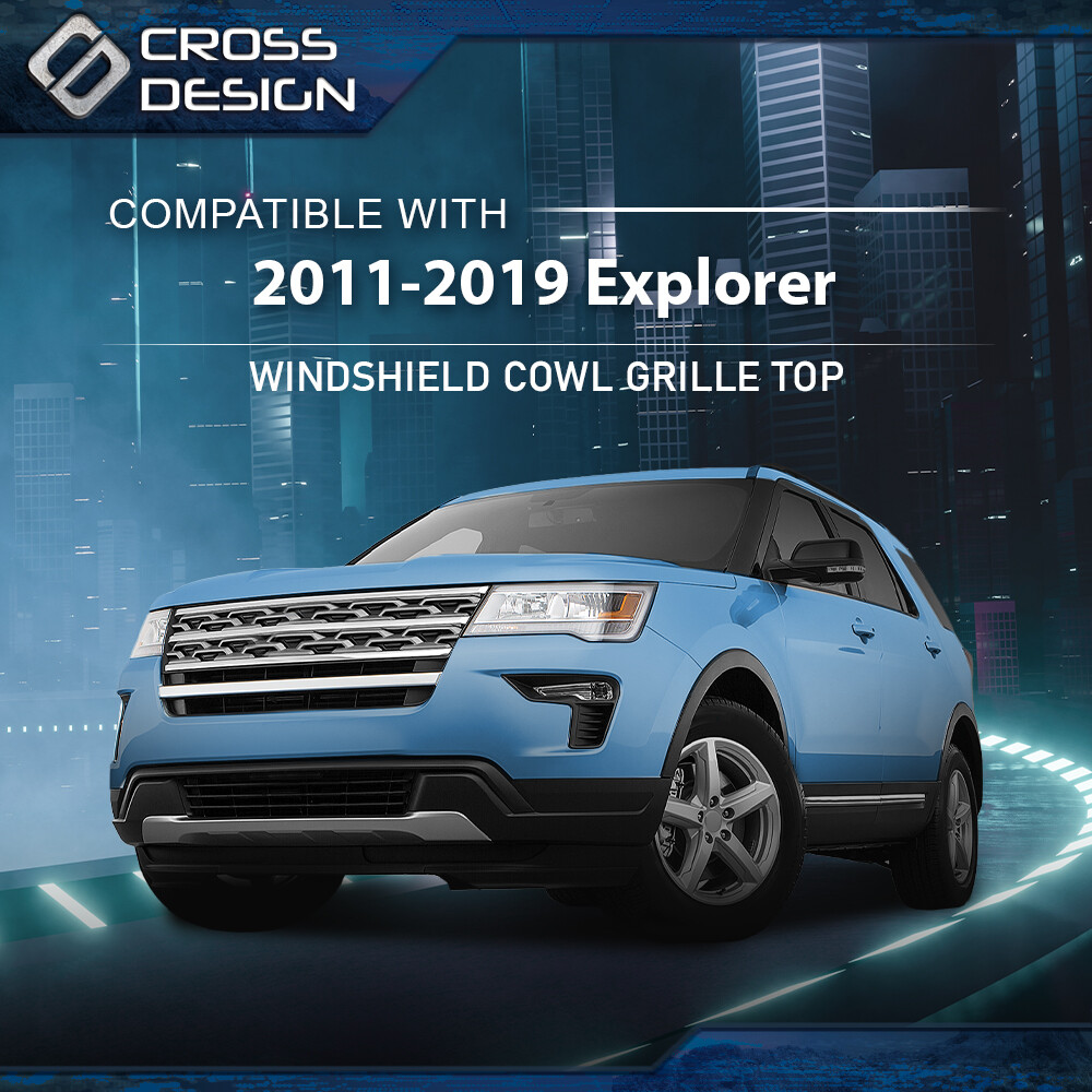 Top Windshield Cowl Grille BB5Z78022A68AA Fit For Ford Explorer 11-19 2.3L 3.7L