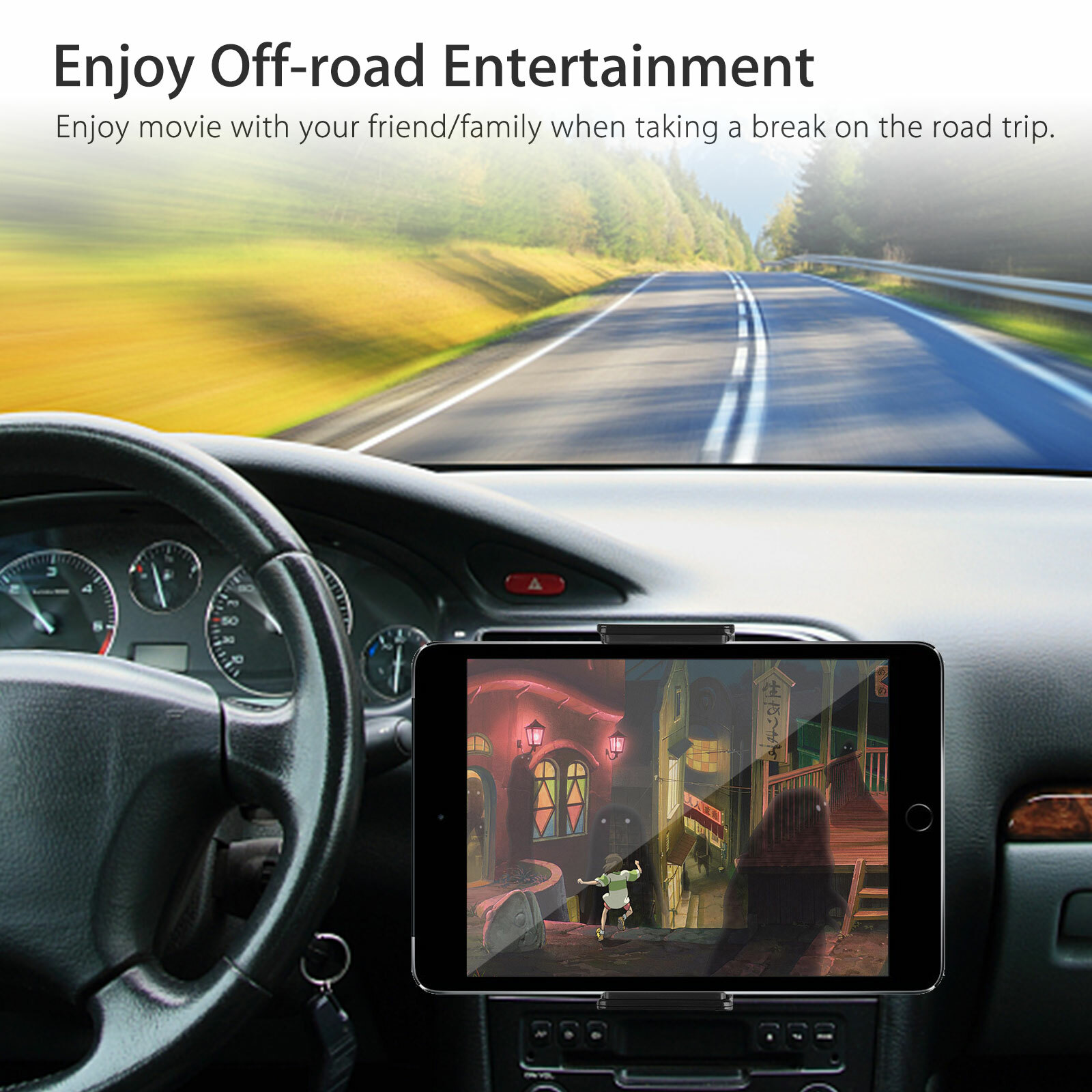 360° Car CD Slot Holder Mount Stand Universal for Galaxy Tab iPad Tablet Phone