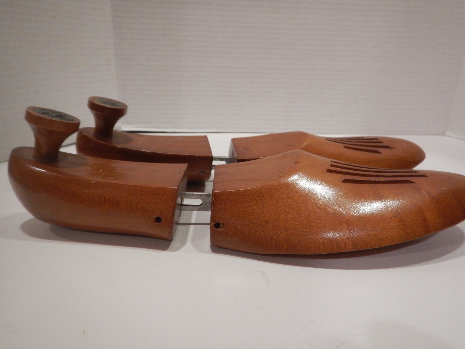 Vintage Florsheim Solid Wood Shoe Tree Stretchers Men's Size 10B