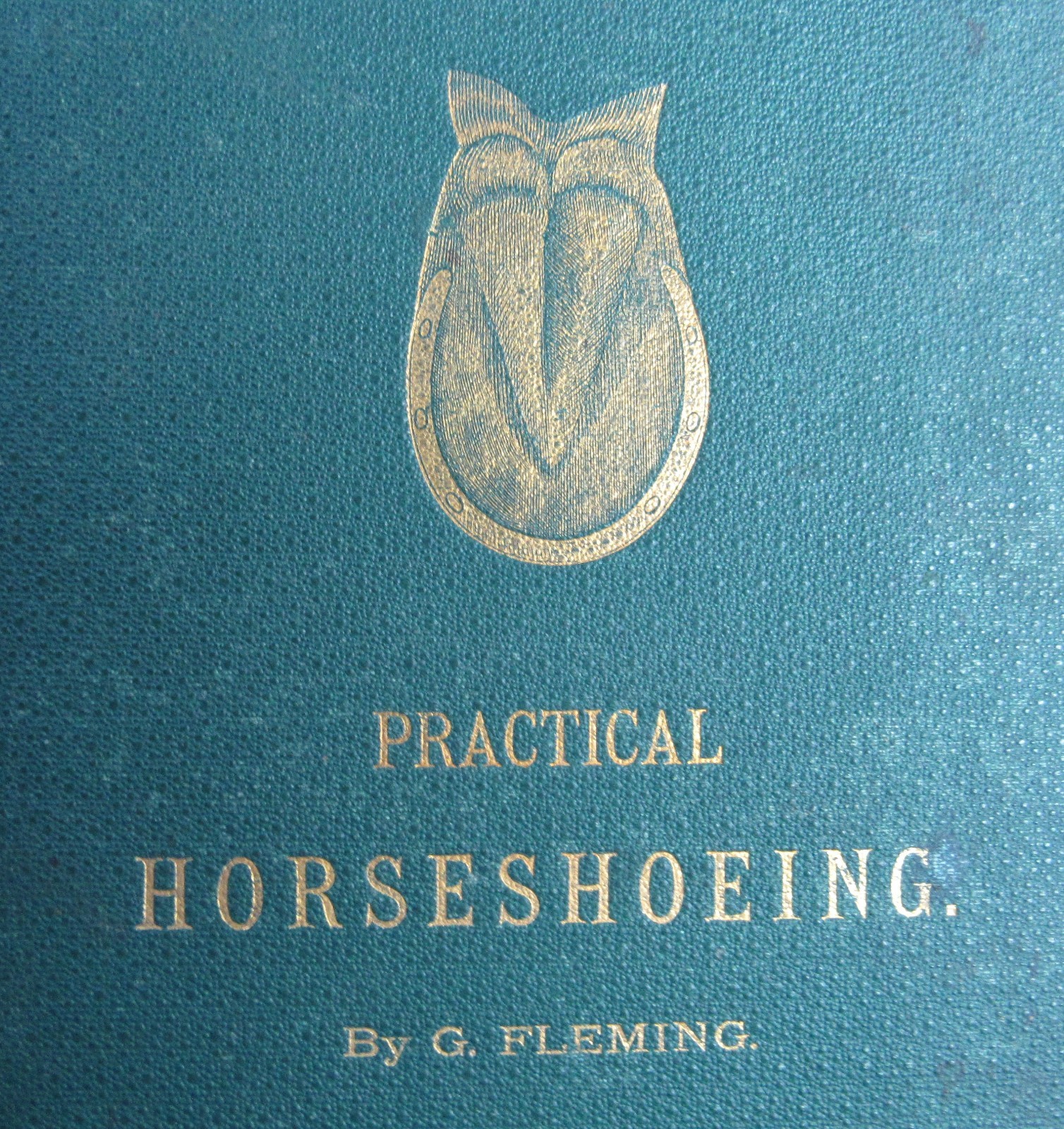 1872 Indian Wars Horseshoeing Farrier Book Custer Cavalry Era