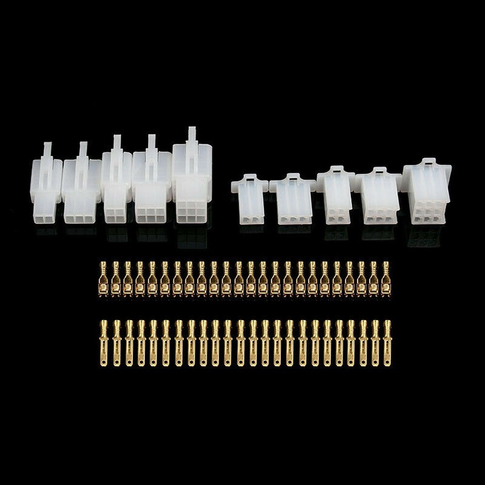 580x Automotive Wire Connector 2/3/4/6/9 Pin Male Female Cable Terminal Plug Kit