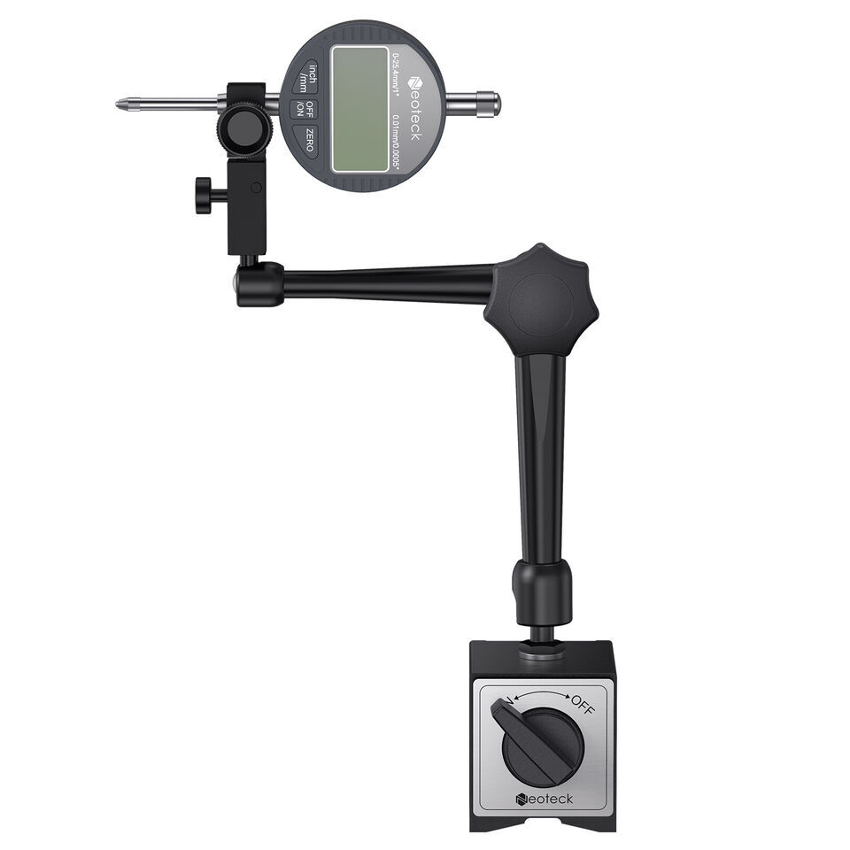 Neoteck 176lbs Adjustable Magnetic Base Holder Stand for Digital Indicator Gauge