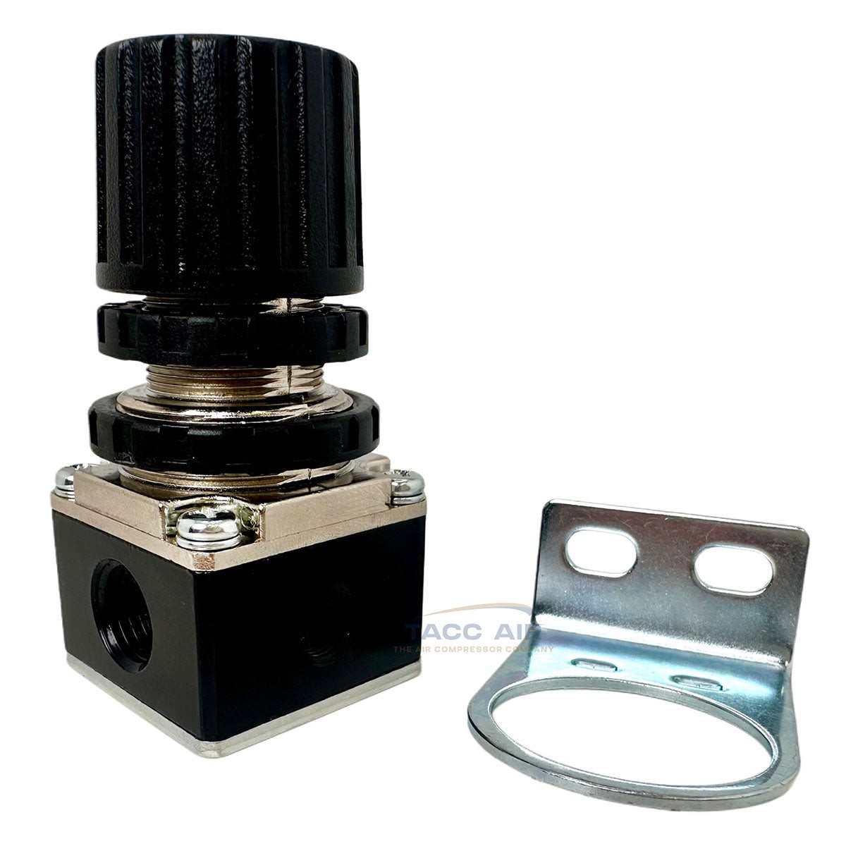 New 1/4" Mini Pressure Regulator W/ Gauge For Compressed Air compressor