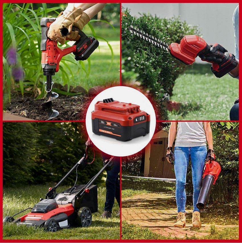 8.0Ah For Craftsman V20 20 Volt MAX Lithium Battery CMCB204 CMCB202 CMCB201 New