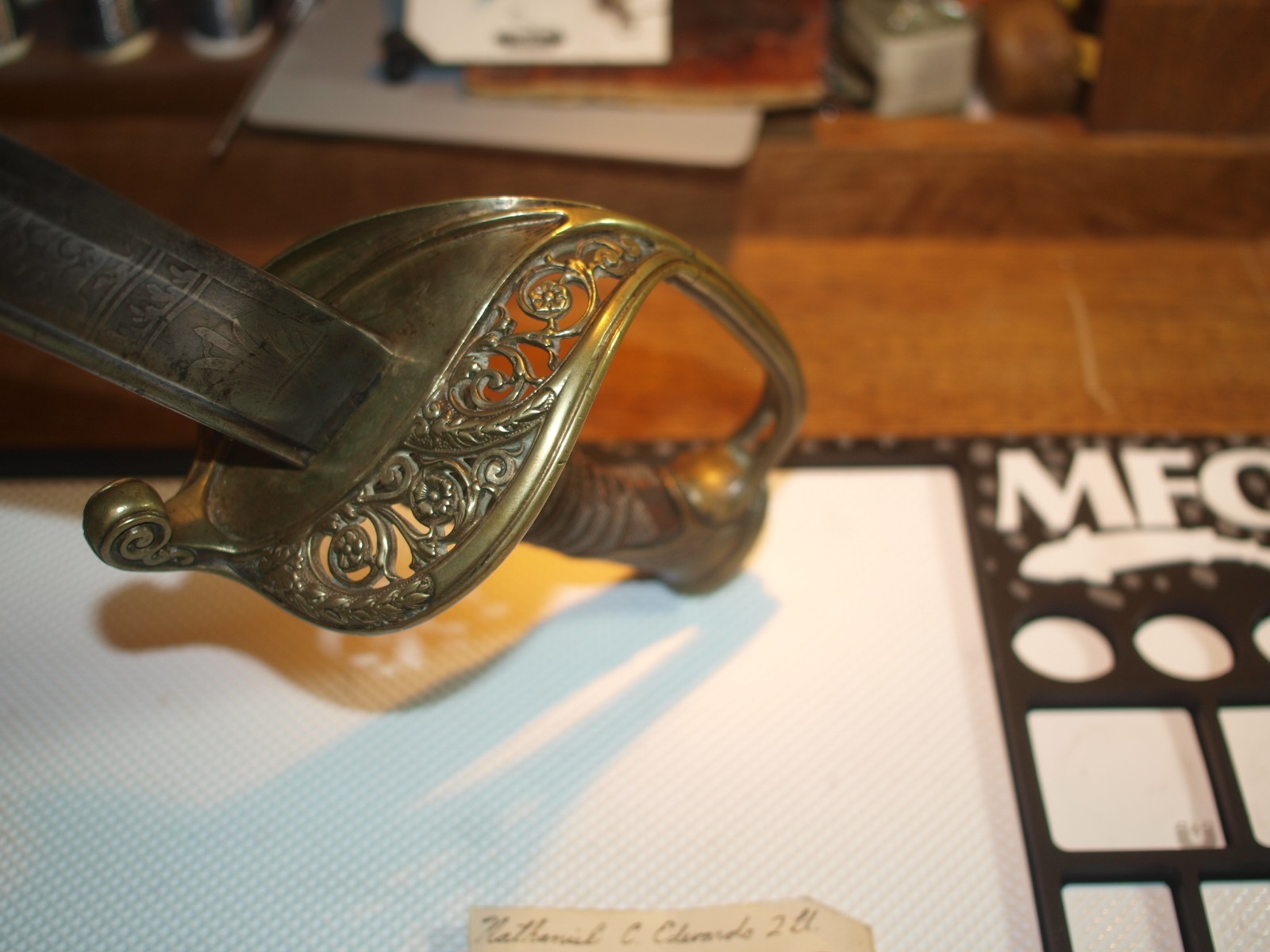 Confederate Attributed - Civil War Model 1850 Sword Klingenthal Coulaux & Cie