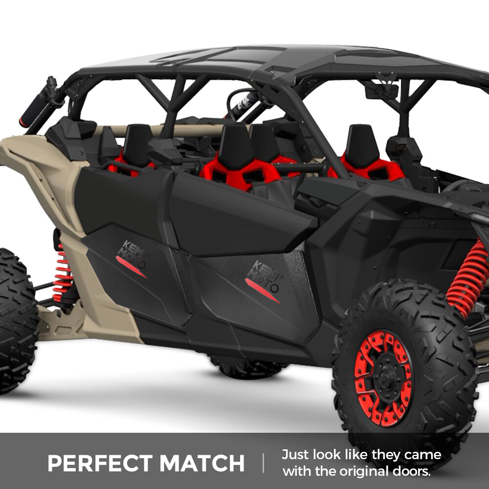 KEMIMOTO Lower Door Panels For Can Am Maverick X3 Max RS DS 2017-2024 715003751