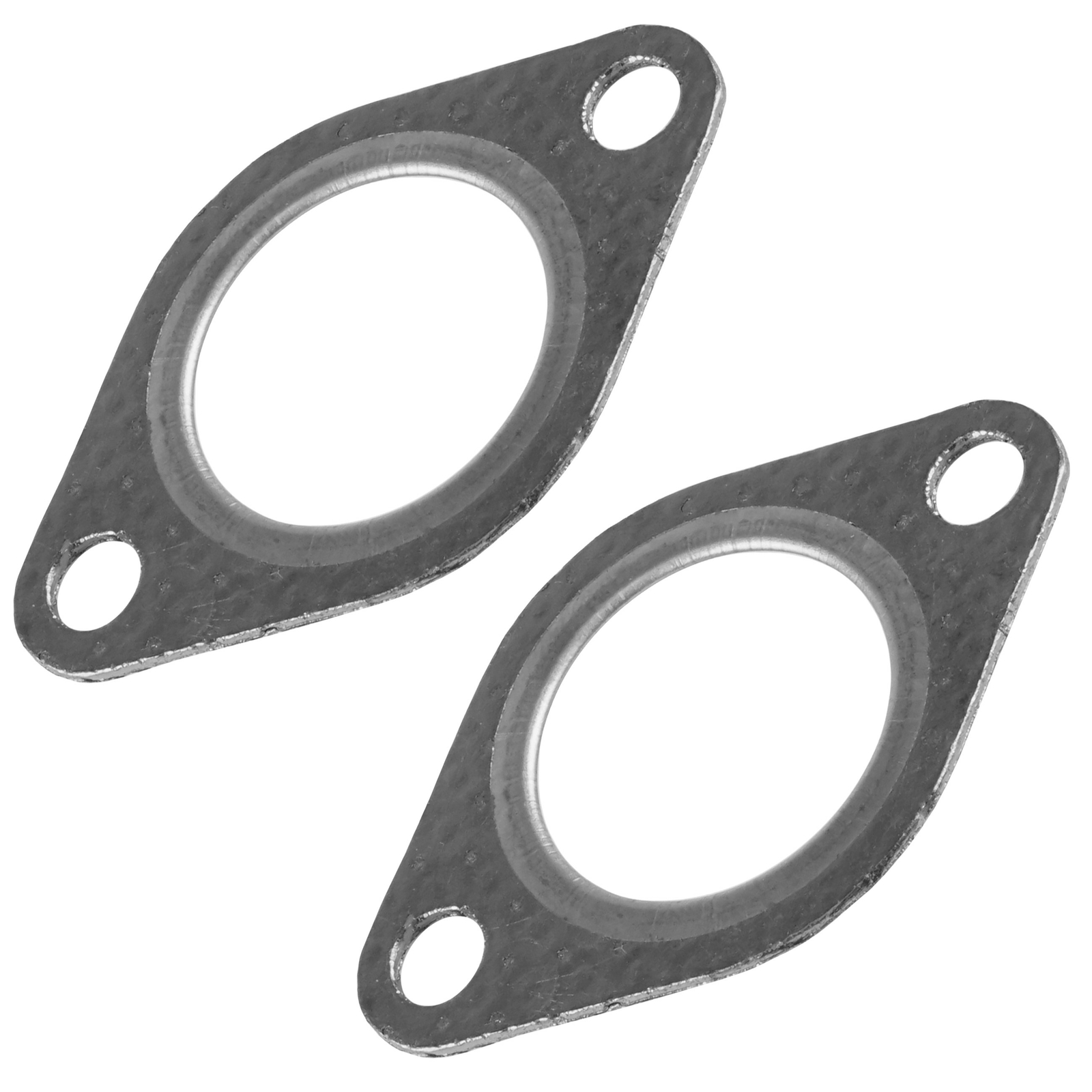 2 Muffler Exhaust Pipe Gasket Seal For Kawasaki Mule 550 KAF300-C 1997 - 2004