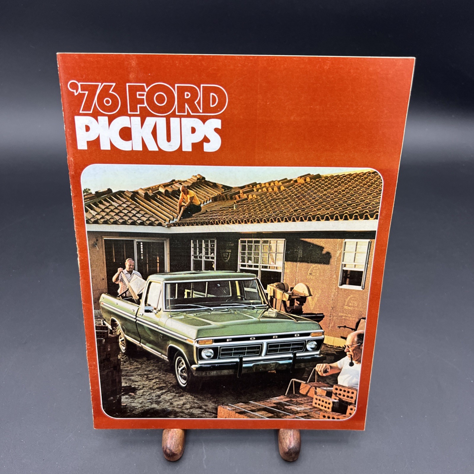 Vtg Orig 1976 Ford Pickups Dealer Sales Catalog Truck Brochure Specs Colors USA