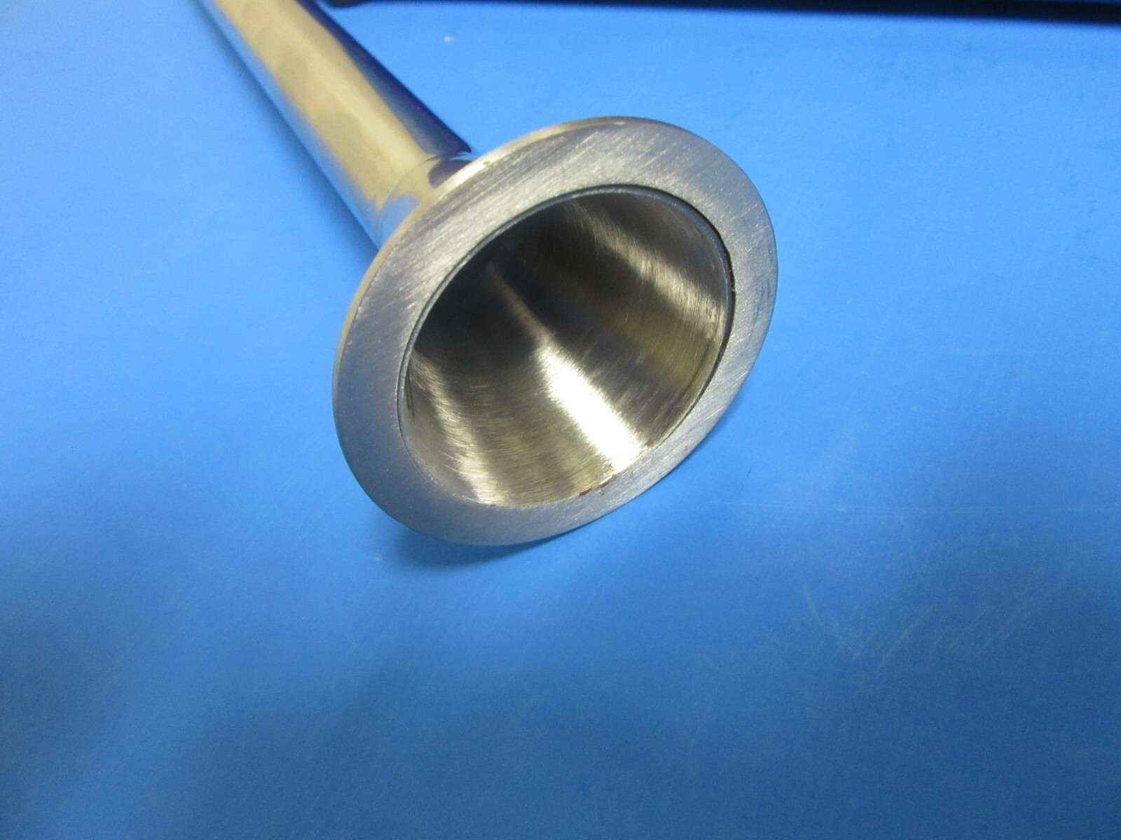 12" EXTRA LONG tube 3/4" dia x 2" base for Vevor sausage stuffer. HEAVY DUTY