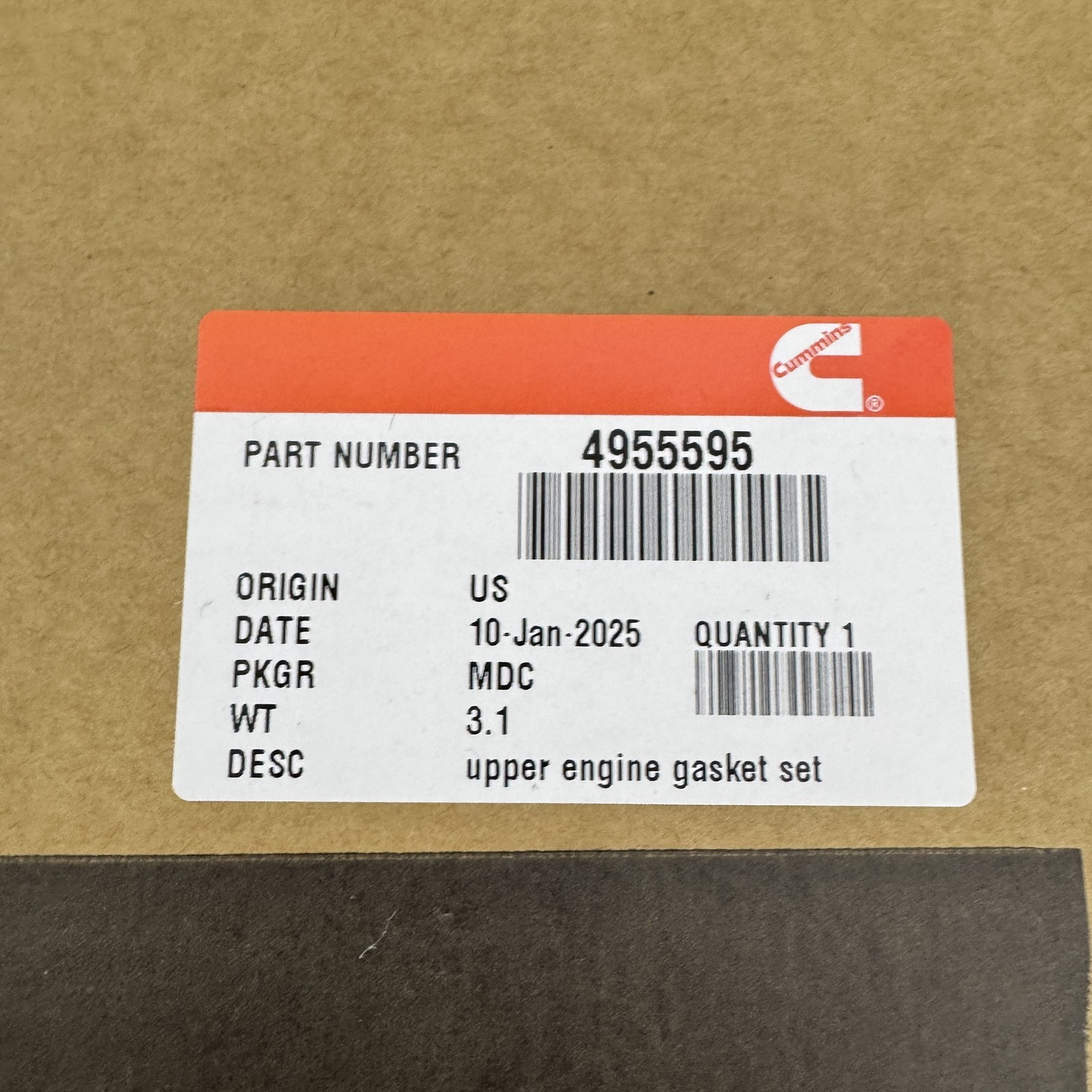 Upper Cylinder Head Gasket Set for Cummins ISX QSX 15L 4089169 4955596 4352145