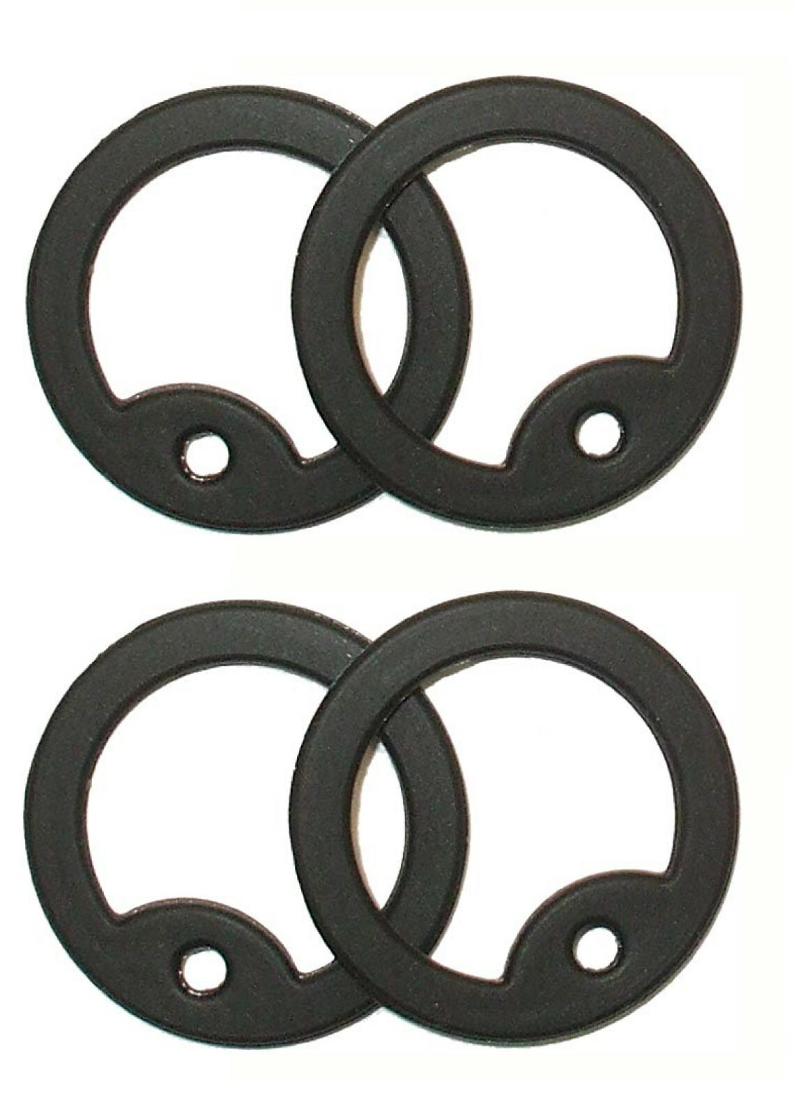 LOT of 10 DOG TAG TAGS SILENCER GENUINE US MILITARY USGI NECKLACE EDGE PROTECTOR