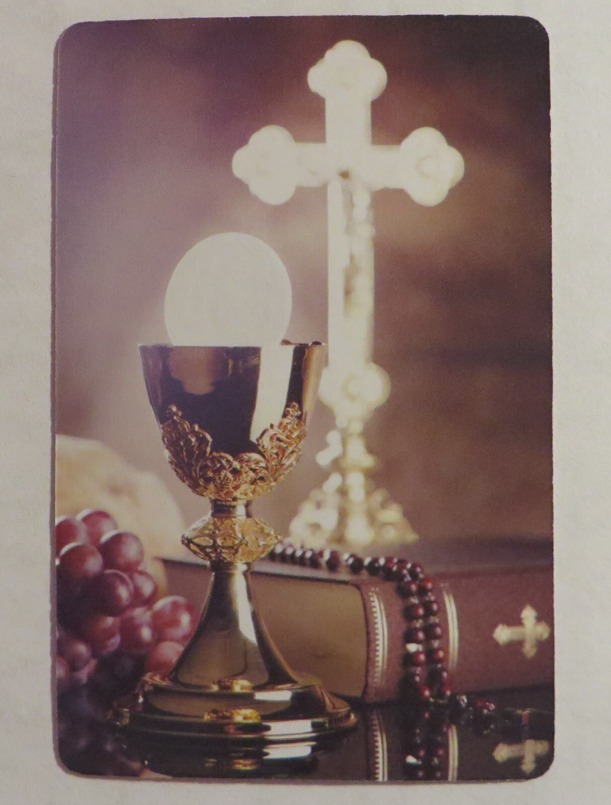 Prayer Before Communion - Laminated Holy Card