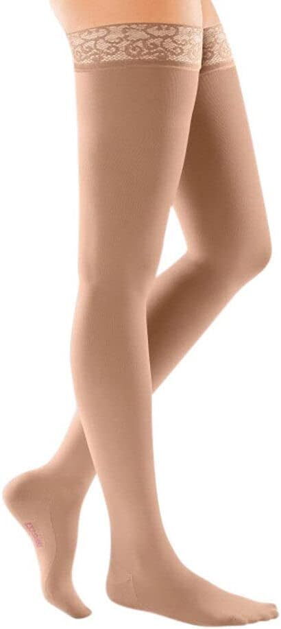 Mediven Comfort Compression Stockings Thigh High w Lace Band 20-30 Size & Color