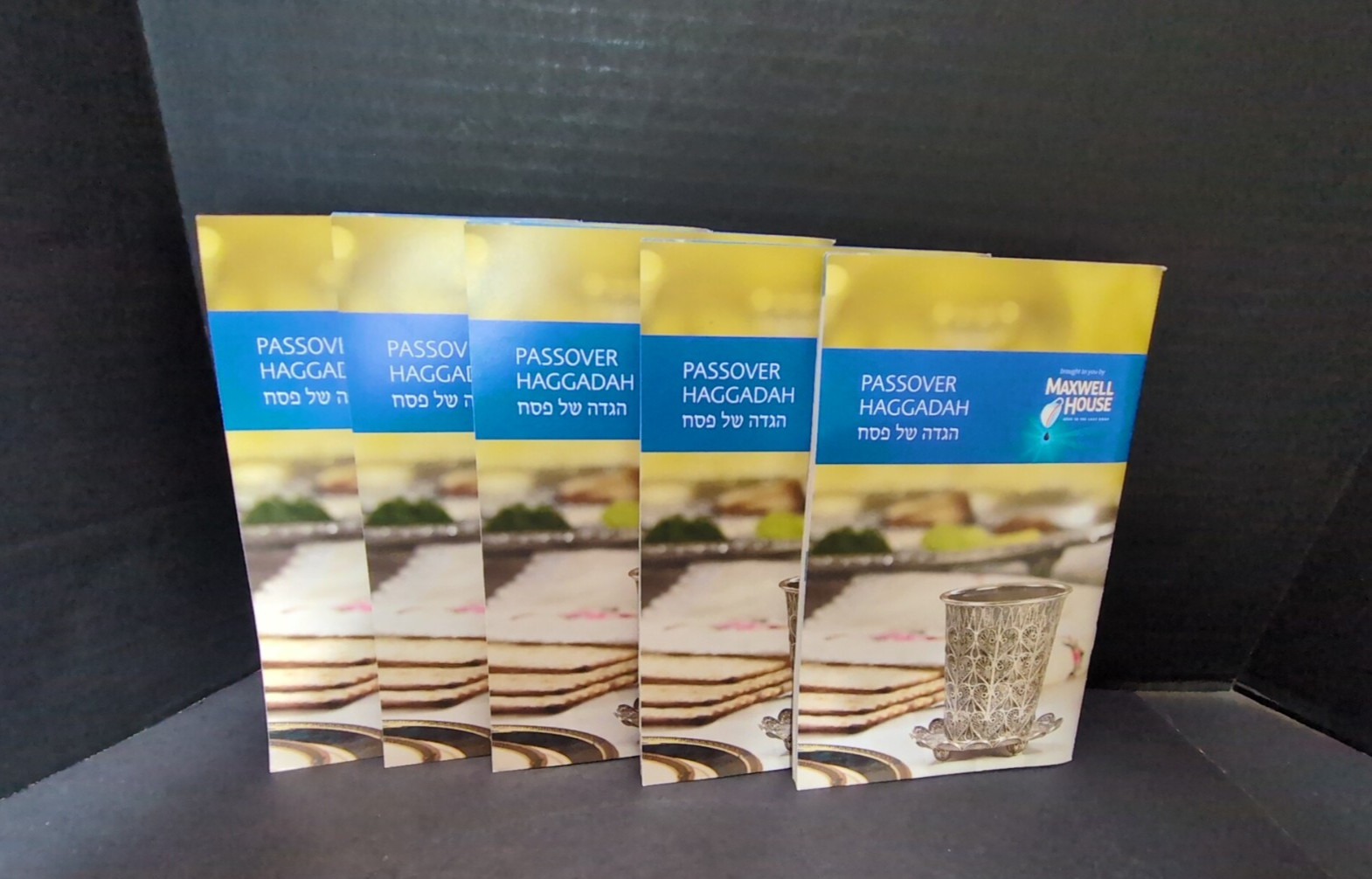 Passover Maxwell House Haggadah -lot of 5 - 2021 Edition