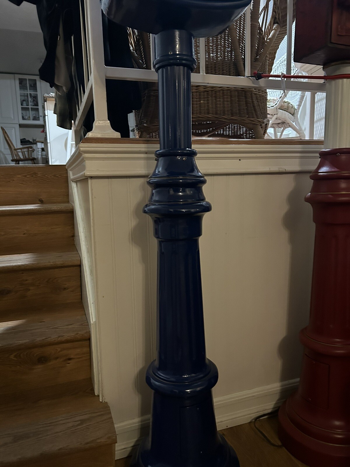 Post Pedestal for mounting a Police Gamewell Call Box