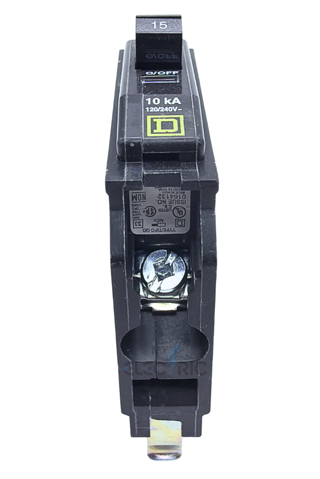 Square D- QO115- 15A- 1-Pole Circuit Breaker Plug-On UL Listed -15-amp -NEW