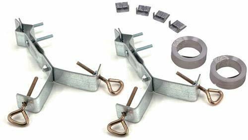 EZ 29-24 Y Style Chimney Mount with Galvanized Straps - TV Antenna Mast Bracket