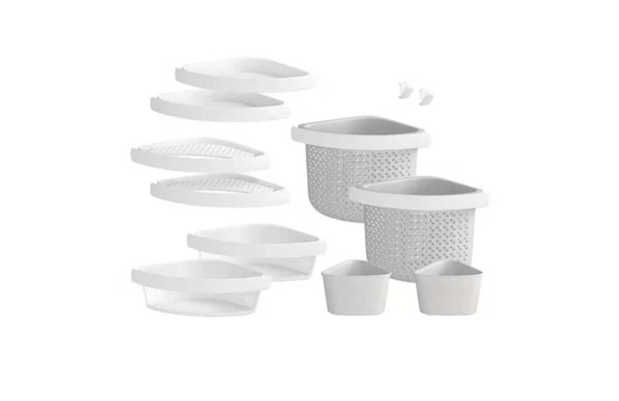 STERLING STORE+ 88038700-0 Family 12-Piece Shelf Accessory Kit