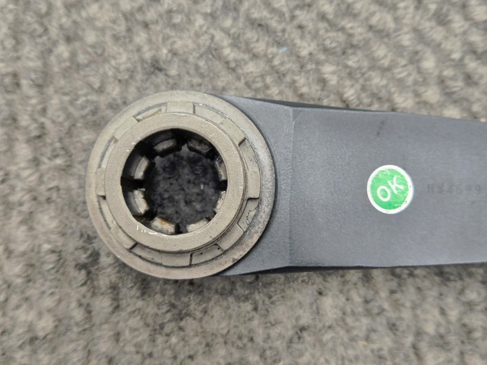 Vintage Shimano XTR FC-M951 Crankarms 180mm For Triple / Singlespeed Octalink V1