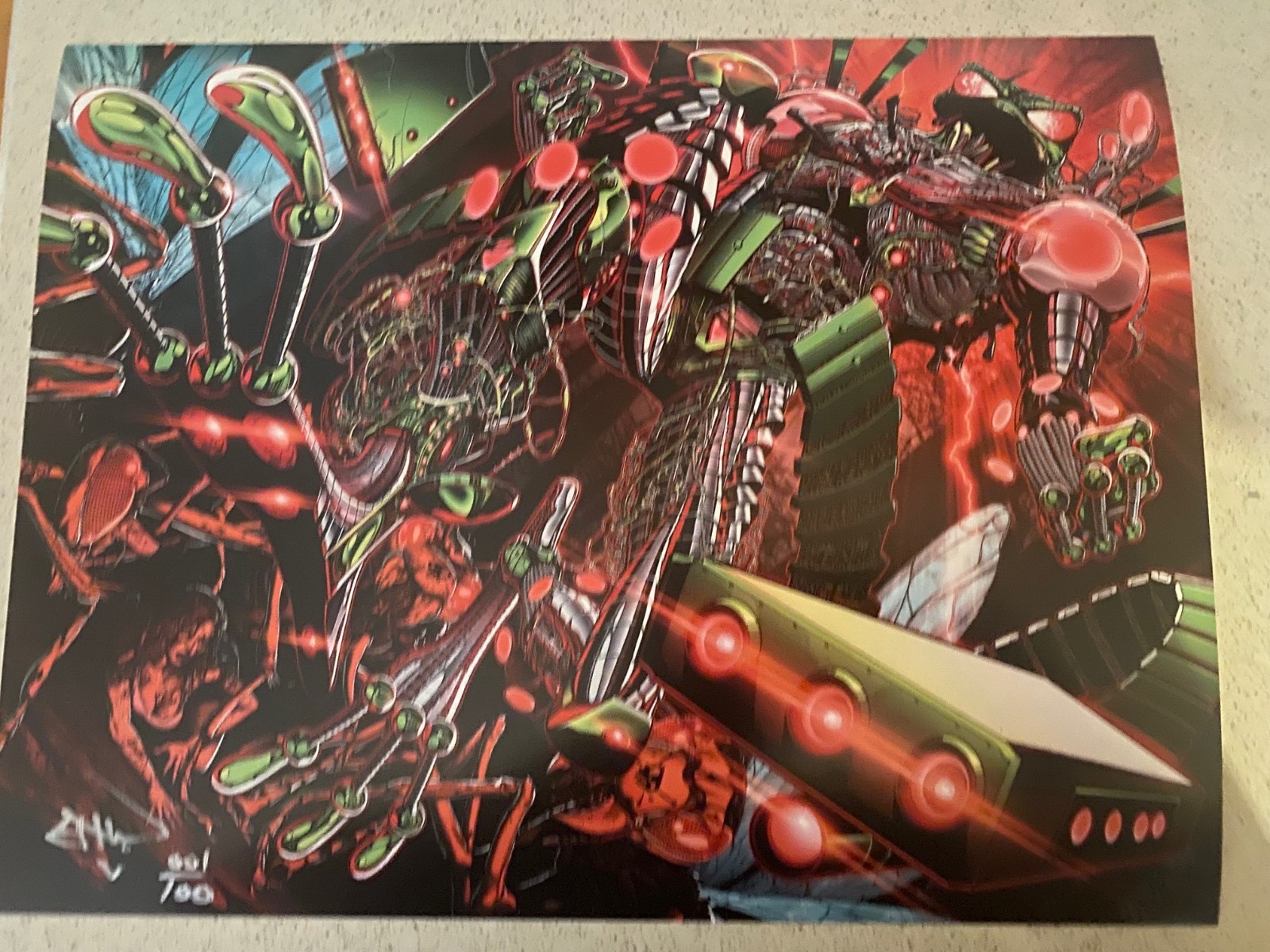 CYBERFROG Limited Print #3 signed and numbered ltd 100