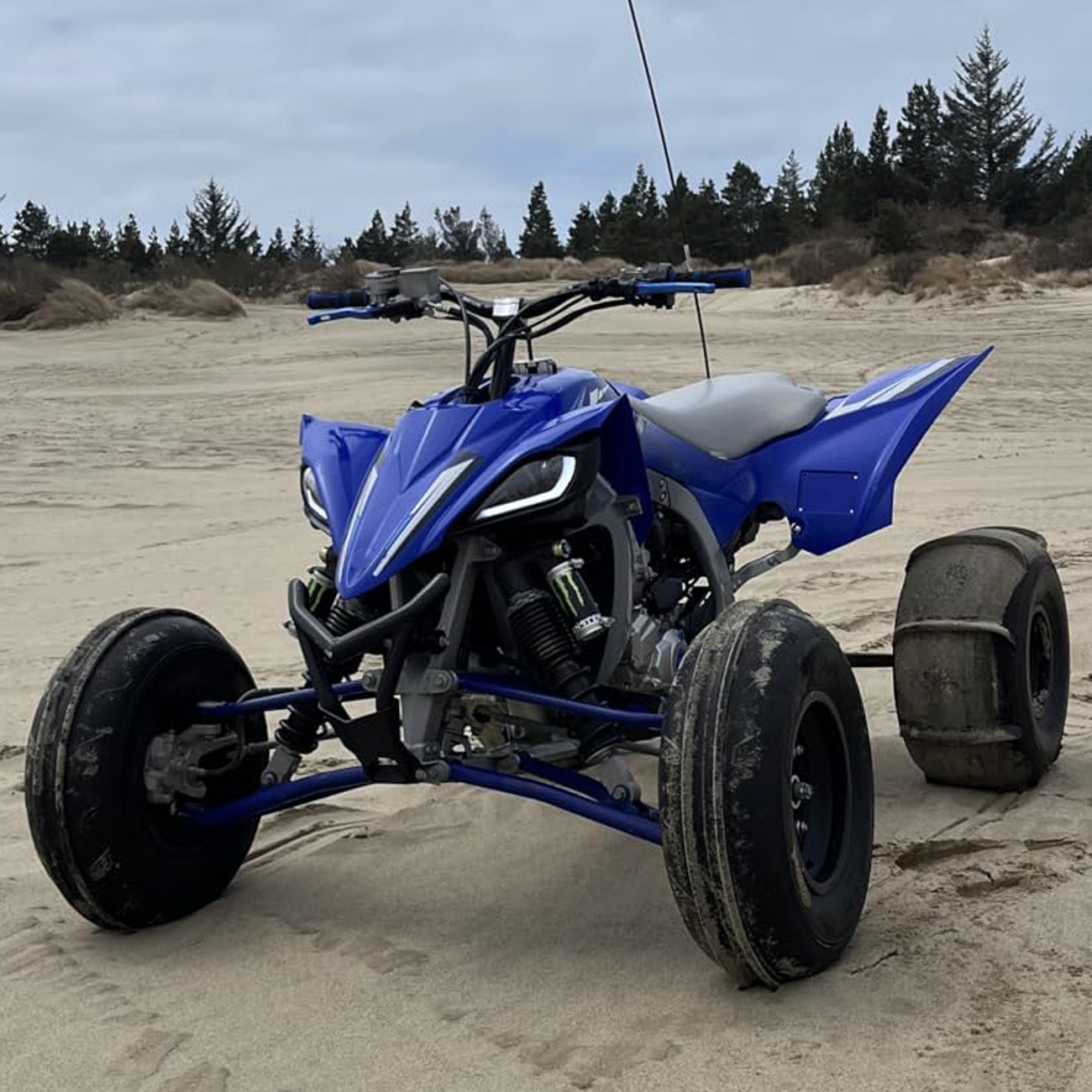 LED Headlights DRL For 2006-22 YAMAHA YFZ450 Raptor 250 350 700 Wolverine 350