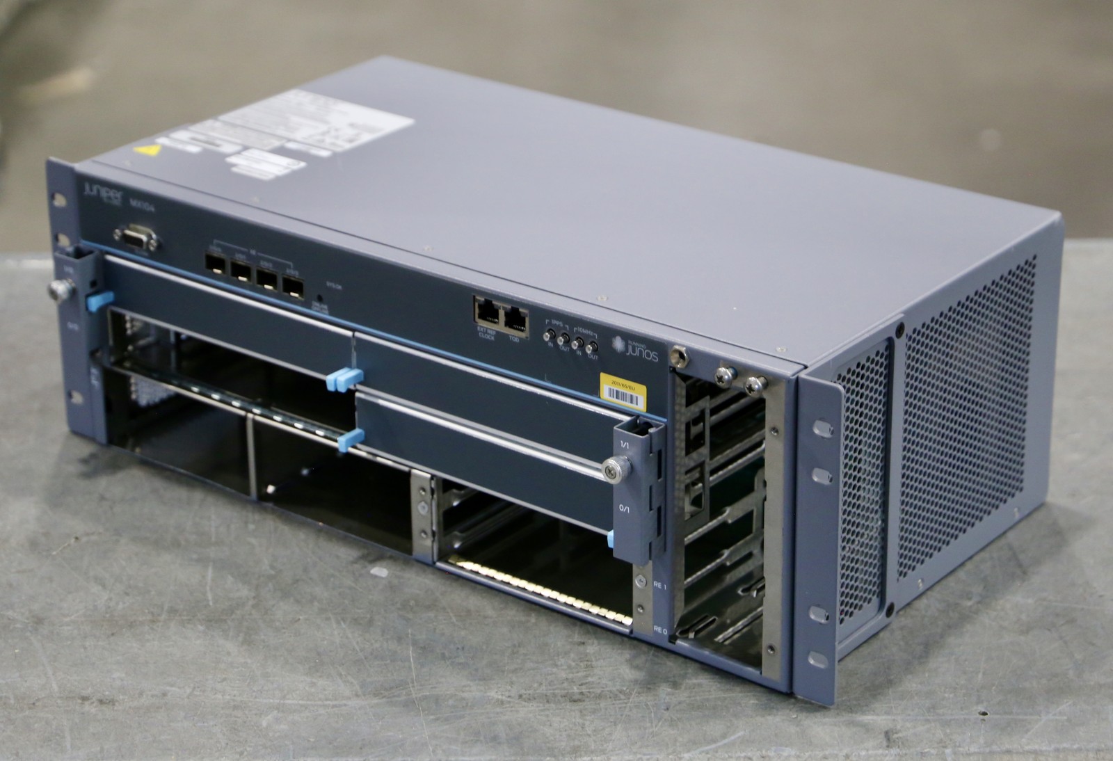 JUNIPER CHAS-MX104-S - MX104 Universal Access and Aggregation Router