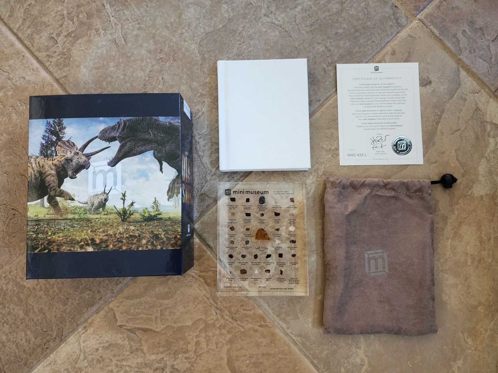 Mini Museum Large Collection 1, 2, 3, 4, 5 and Age of Dinosaurs Complete & Mint