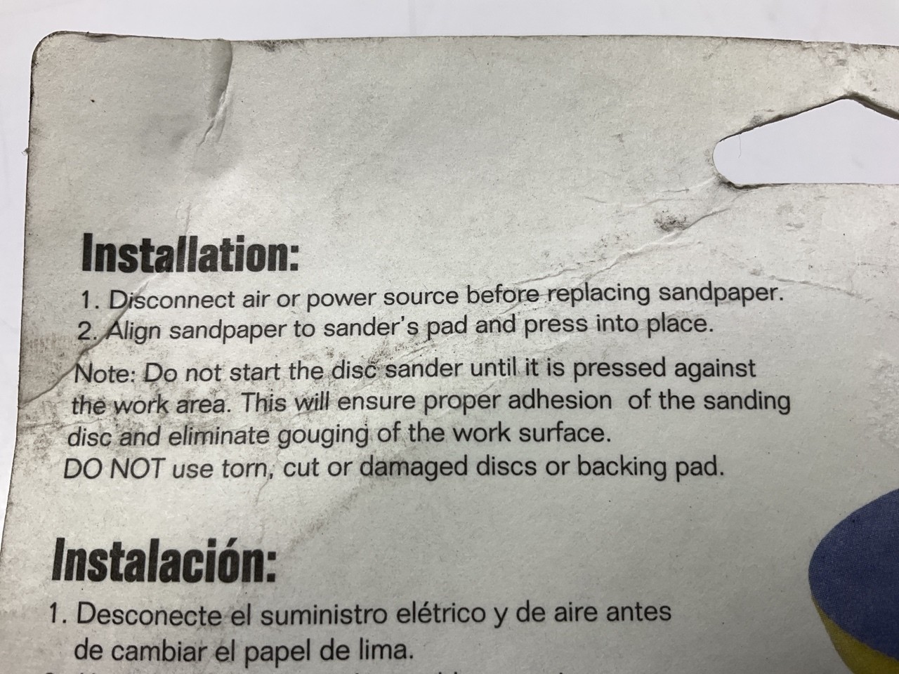 Color Extra CX8245 6" Low Profile Stick-On Disc Pad