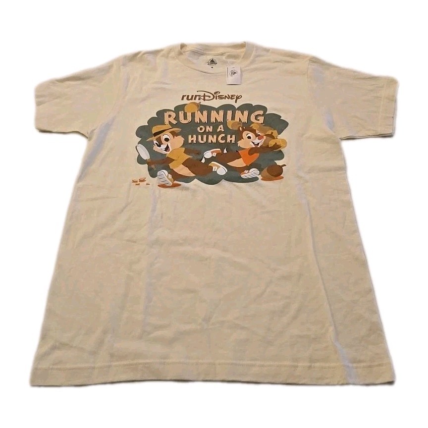 NWT!! 2026 Disney Parks RunDisney  "Running On A Hunch" Chip Dale Shirt |  XL