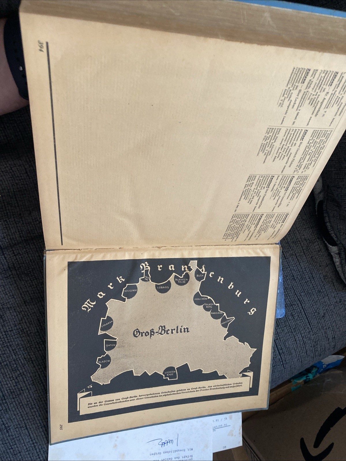 German BERLIN Phone Book 1940-41 WW2 Address Telephone Vintage Directory Germany