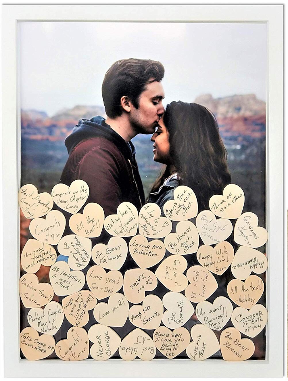 100 Pack of 1.5 Inch Unfinished Wooden Heart Shape Cutouts - Ready to Decorate