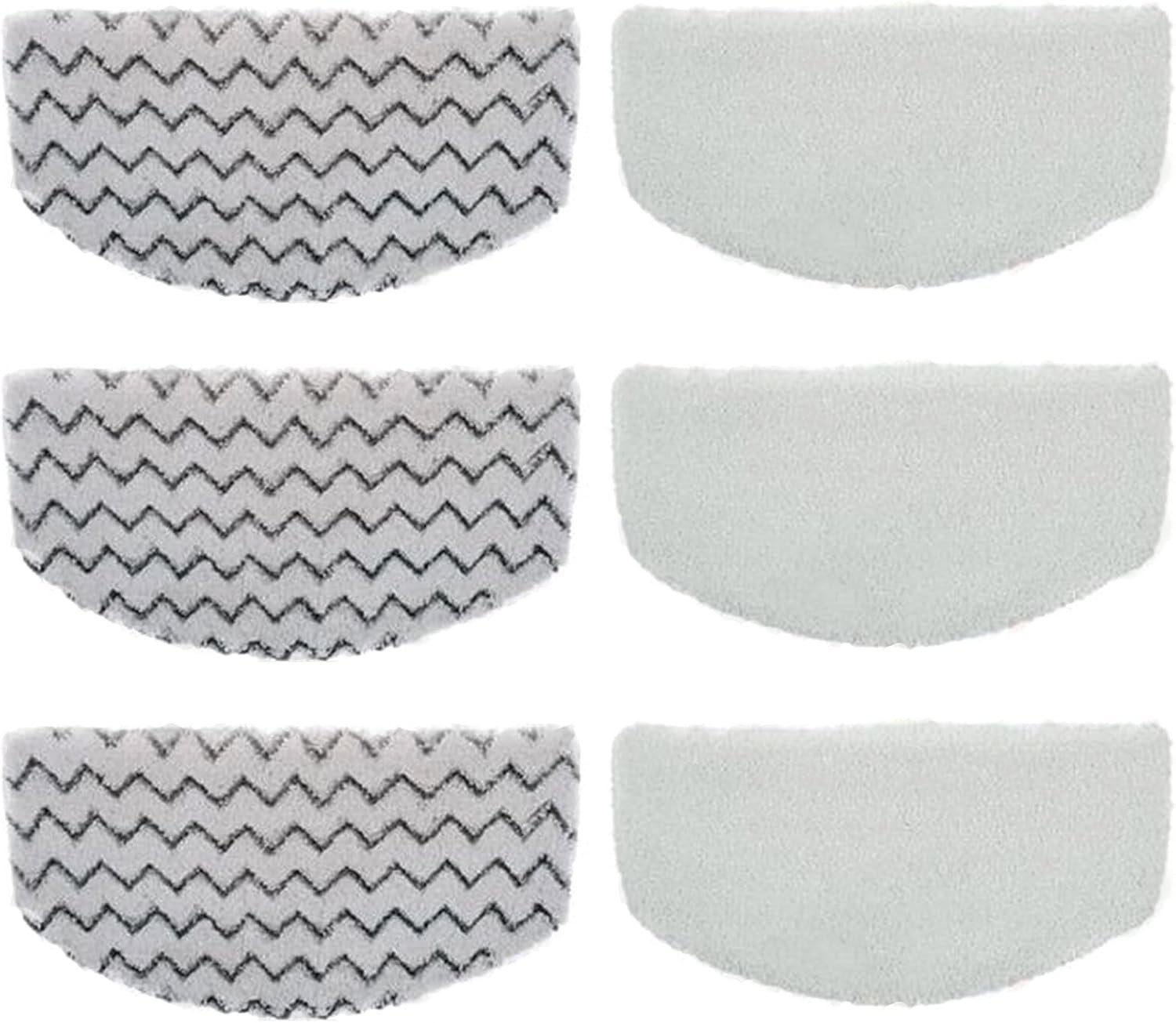 6pk Steam Mop Generic Pads For Bissell Powerfresh Units 1940,1806,1544,2075,2685