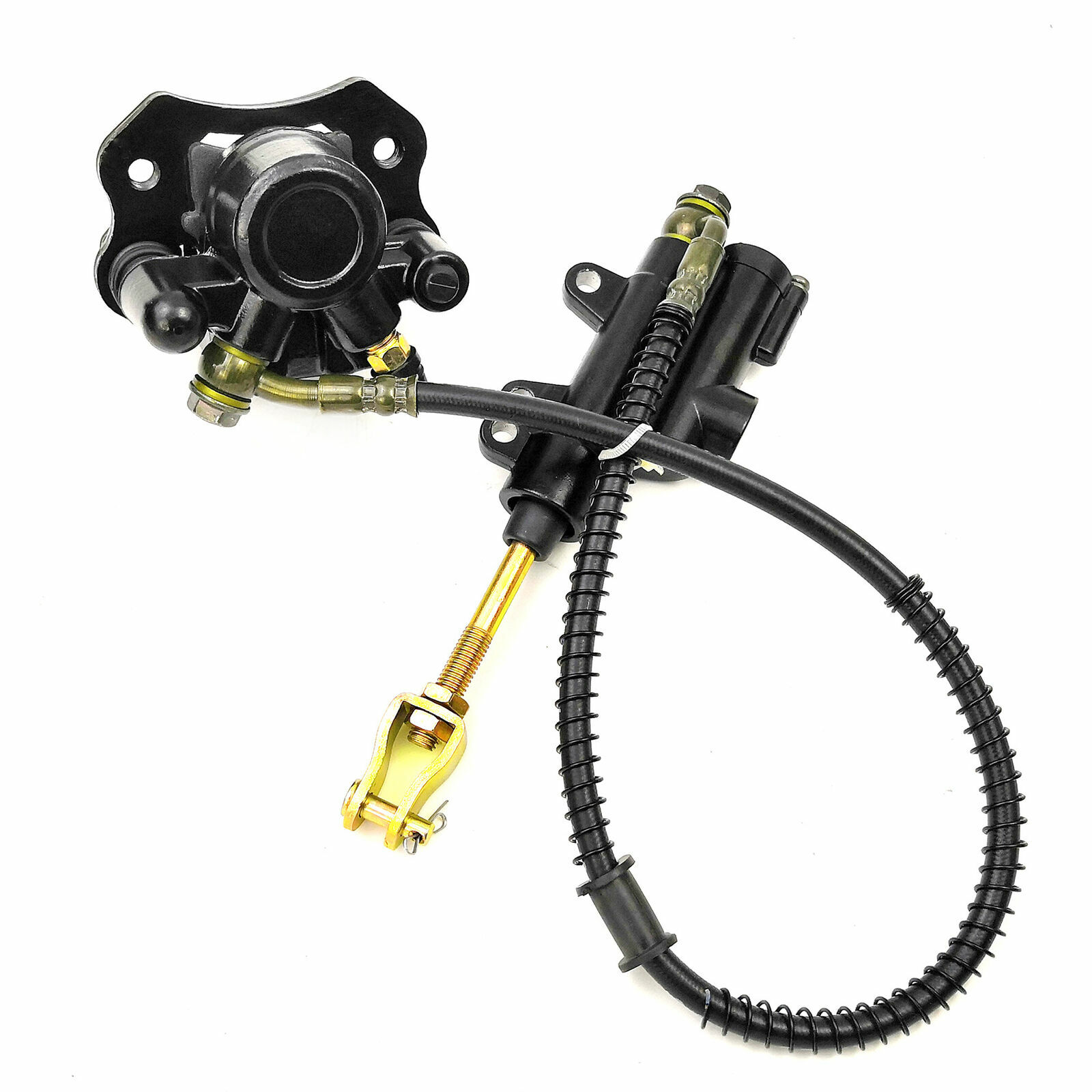 Rear Hydraulic Brake Master Cylinder& Caliper For Taotao 50CC 90 110 125 CC SunL