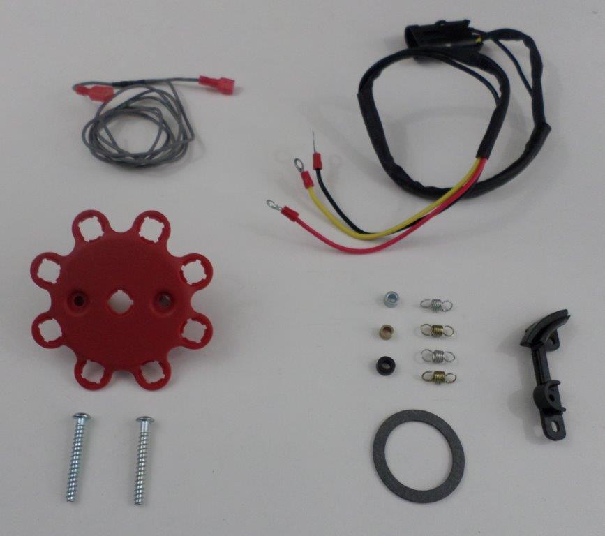 FORD late FLATHEAD 239 255 49-53 BLACK Small Cap HEI Distributor+45K BLACK COIL