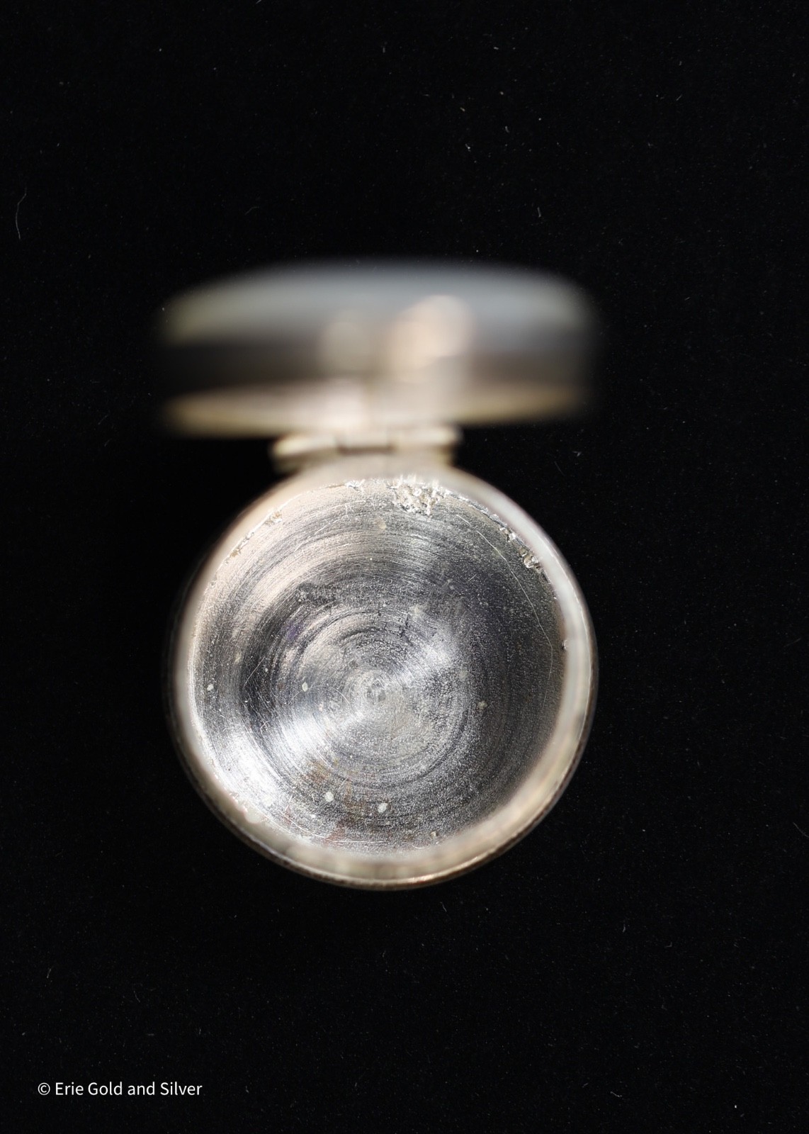 Martin Gerald & Sid Adler Sterling Silver MOP Pill Trinket Box