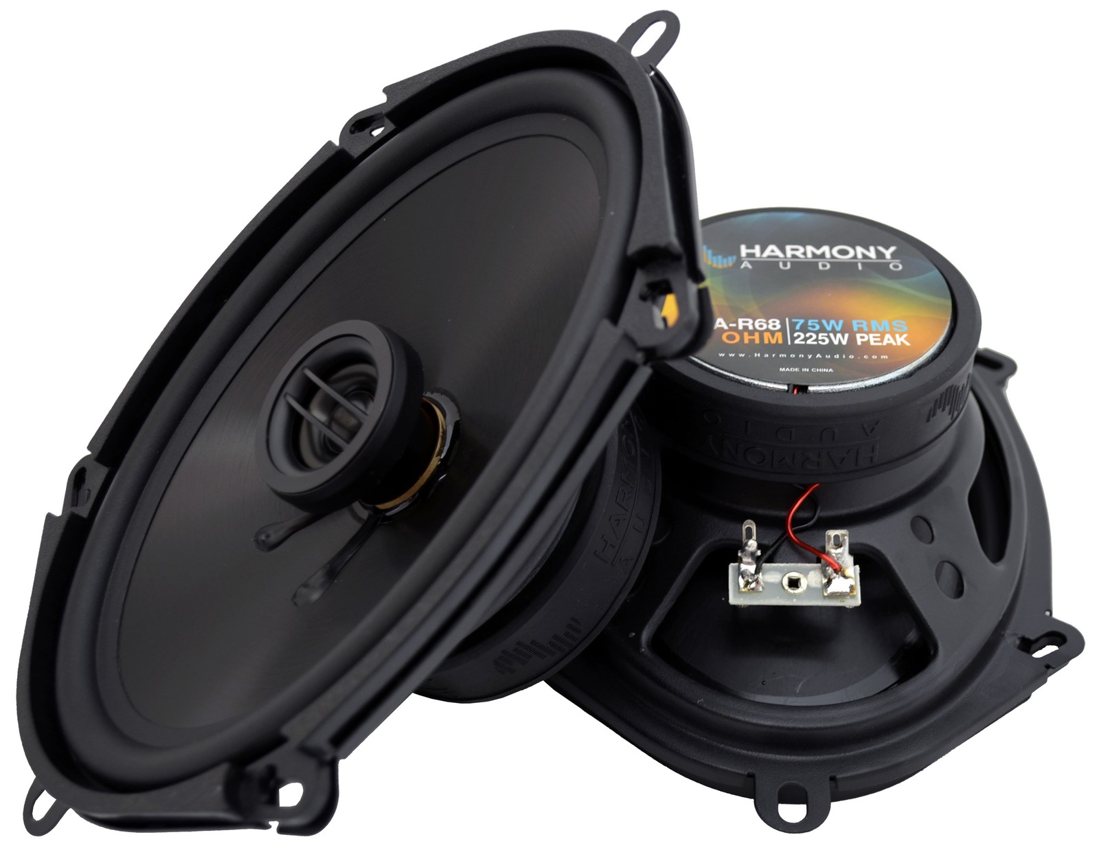Harmony Audio HA-R68 Car Stereo Rhythm 5x7" 6x8" Replacement 225W Speakers