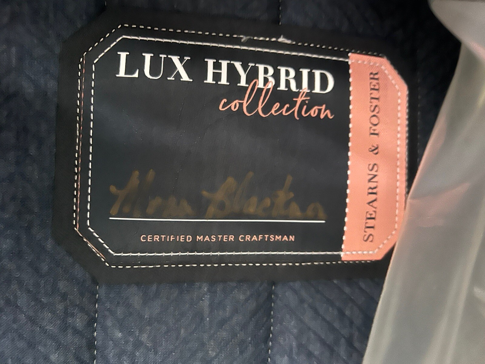 STEARNS & FOSTER LUX ESTATE HYBRID FIRM QUEEN MATTRESS NEW 2023 CLEARANCE