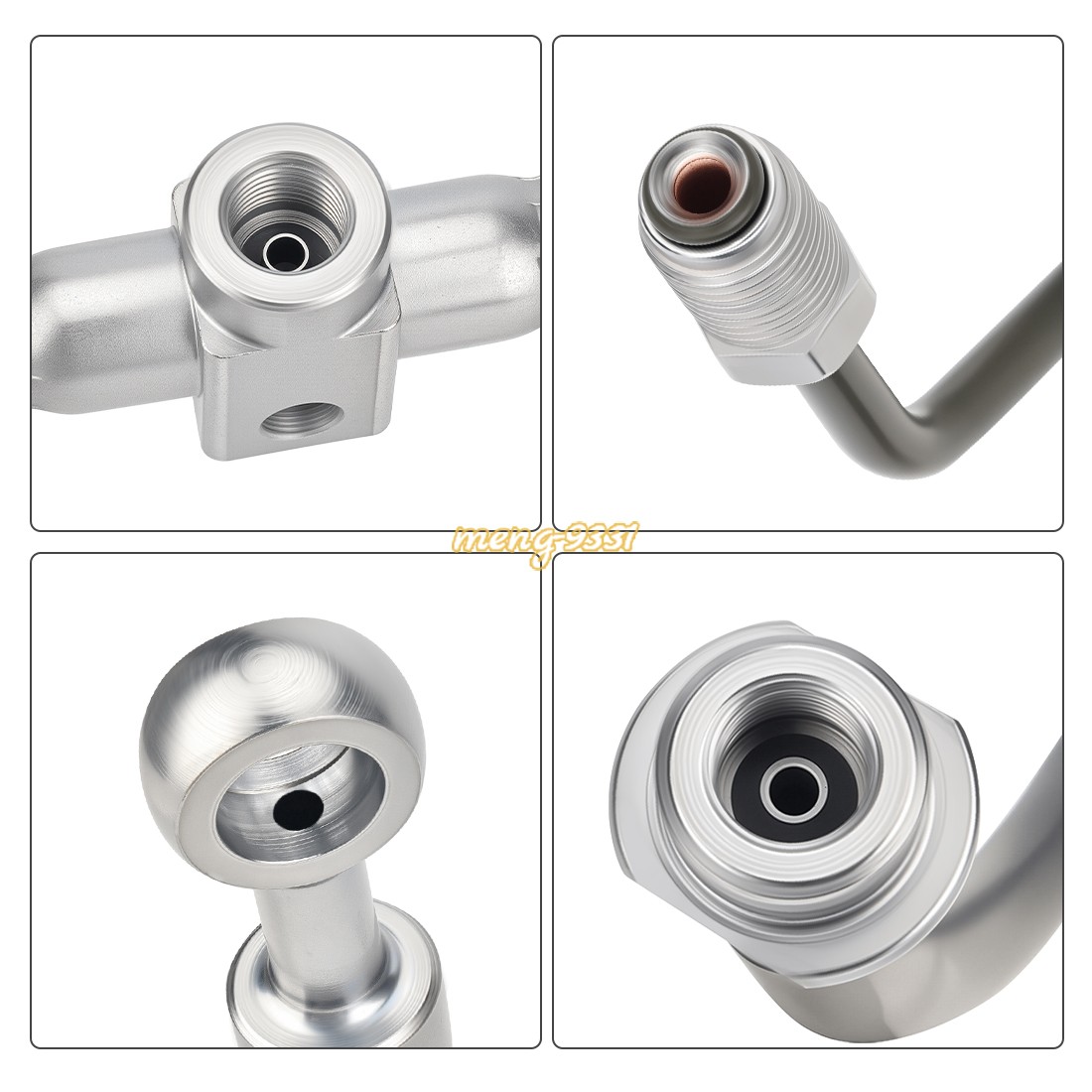 Front Brake Hose Line Pipe Kit for Yamaha Kodiak 400 450 YFM400 YFM450 2003-2006