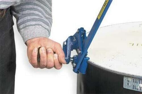 STEEL BARREL DRUM Deheader Lid Opener Container HAND CUTTER Tool Industrial NEW