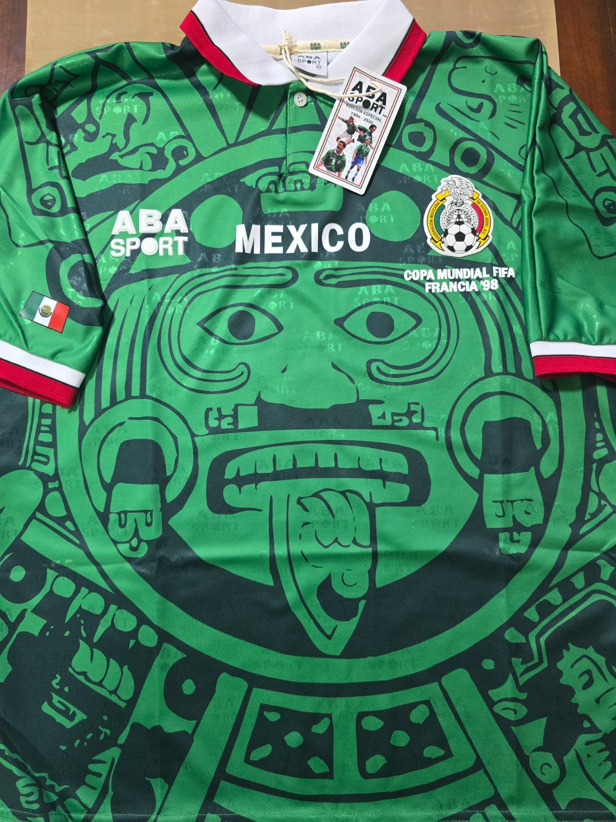 ABA Sport Mexico JERSEY Seleccion Mexicana 1998 reedicion Aba Sport Mexico