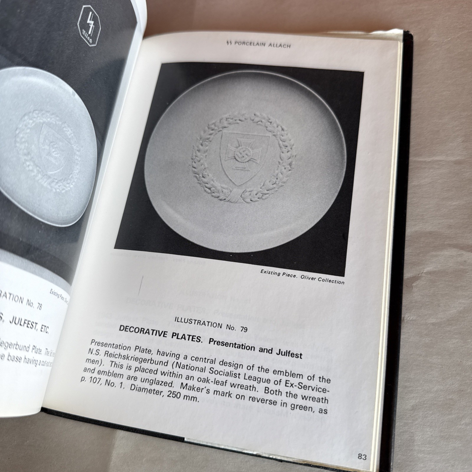 RARE SS Porcelain Allach Book by Michael J. Passmore, TLO Publications 1972 1st.