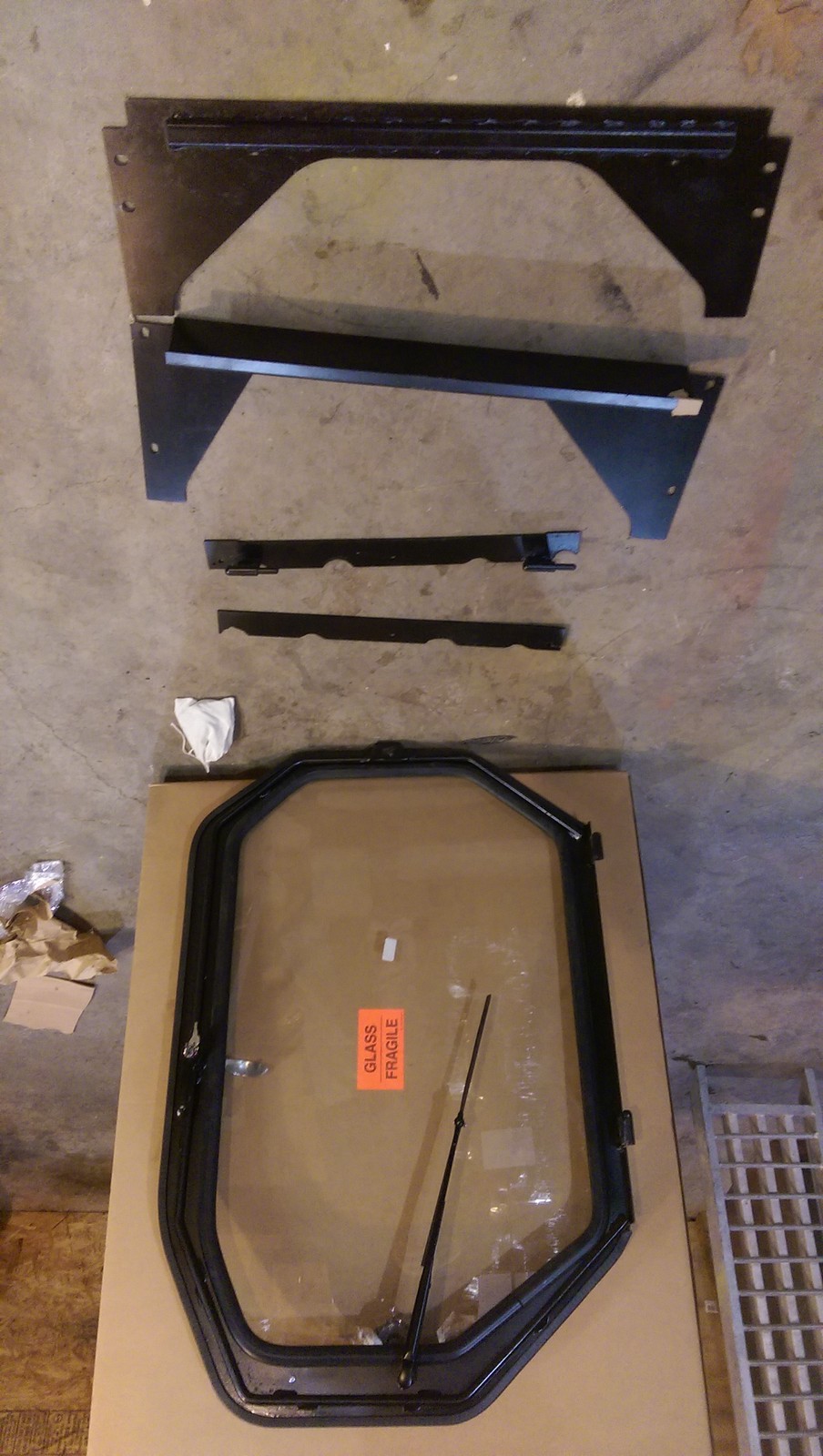 NEW Cab Door Enclosure Kit for Caterpillar 216,226,236,246,252,262 Skid Steer