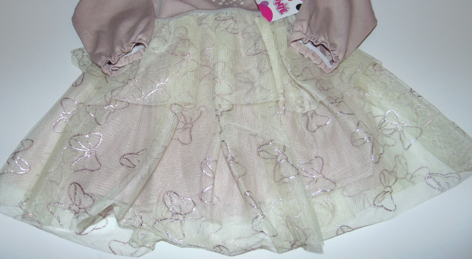 ~NWT Girls DISNEY'S MINNIE MOUSE Tutu Bow Dress! Size 2T Super Cute FS:)~