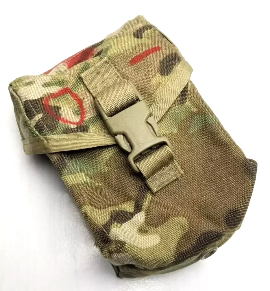 US Military Sekri OCP Multicam Molle IFAK Individual First Aid Kit Pouch GC USED