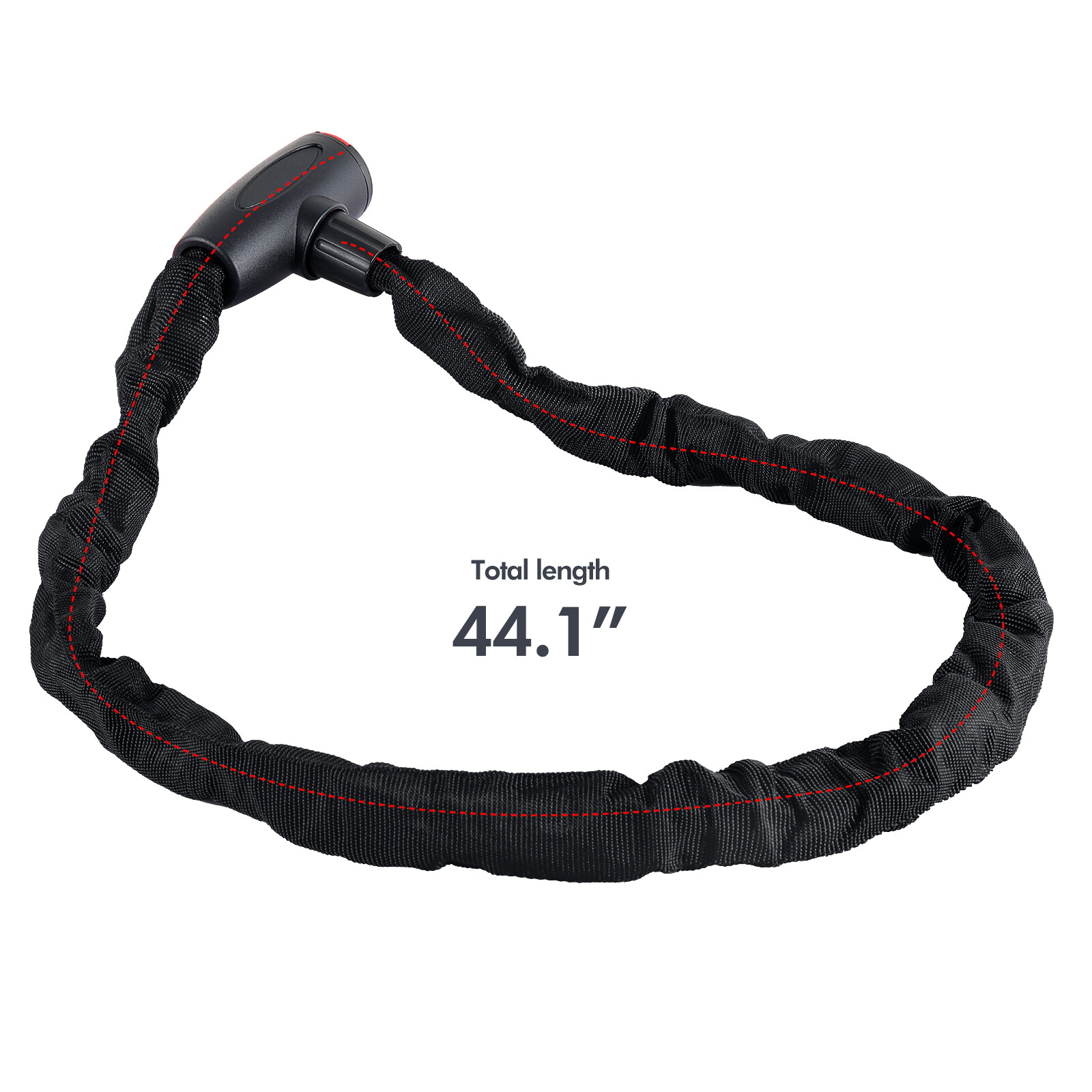 Lot Anti-theft Lock Electric Scooter Motorcycle Mountain Bike Chain Locks w/Keys