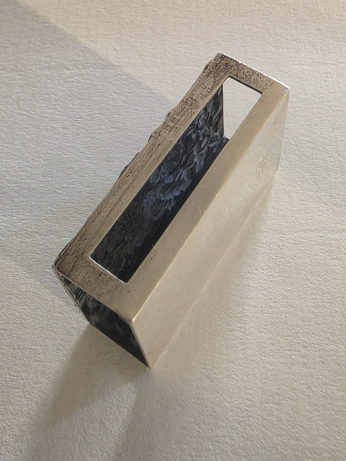 Vintage S. Kirk & Son Sterling Silver Floral Repousse Match Box Case Holder 90F.