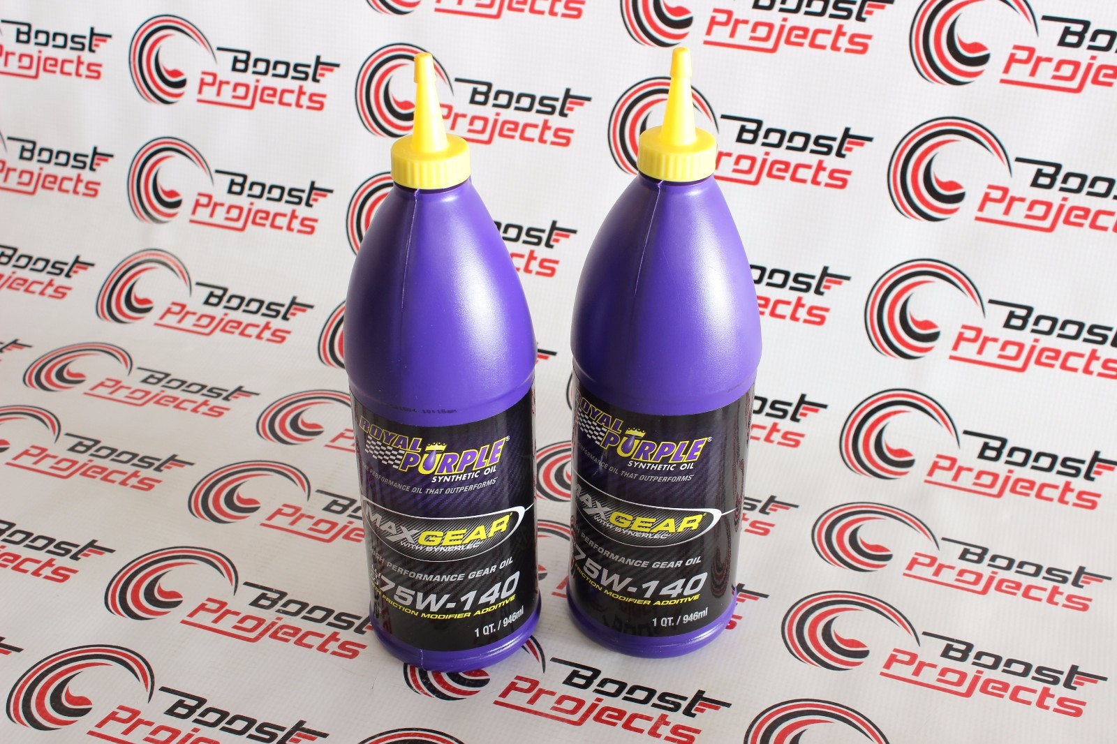 Royal Purple Max Gear Oil Synthetic 75W-140 1-Qt Bottle Set of 3 01301