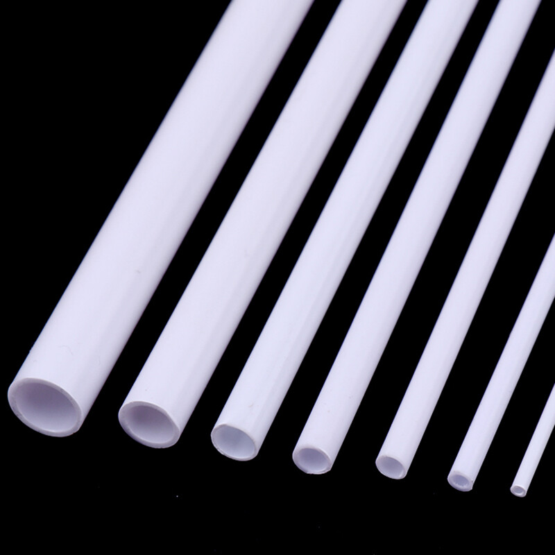 ABS Styrene Plastic Tube Strip Round/Square/Angle Rod Sheet Building Model DIY