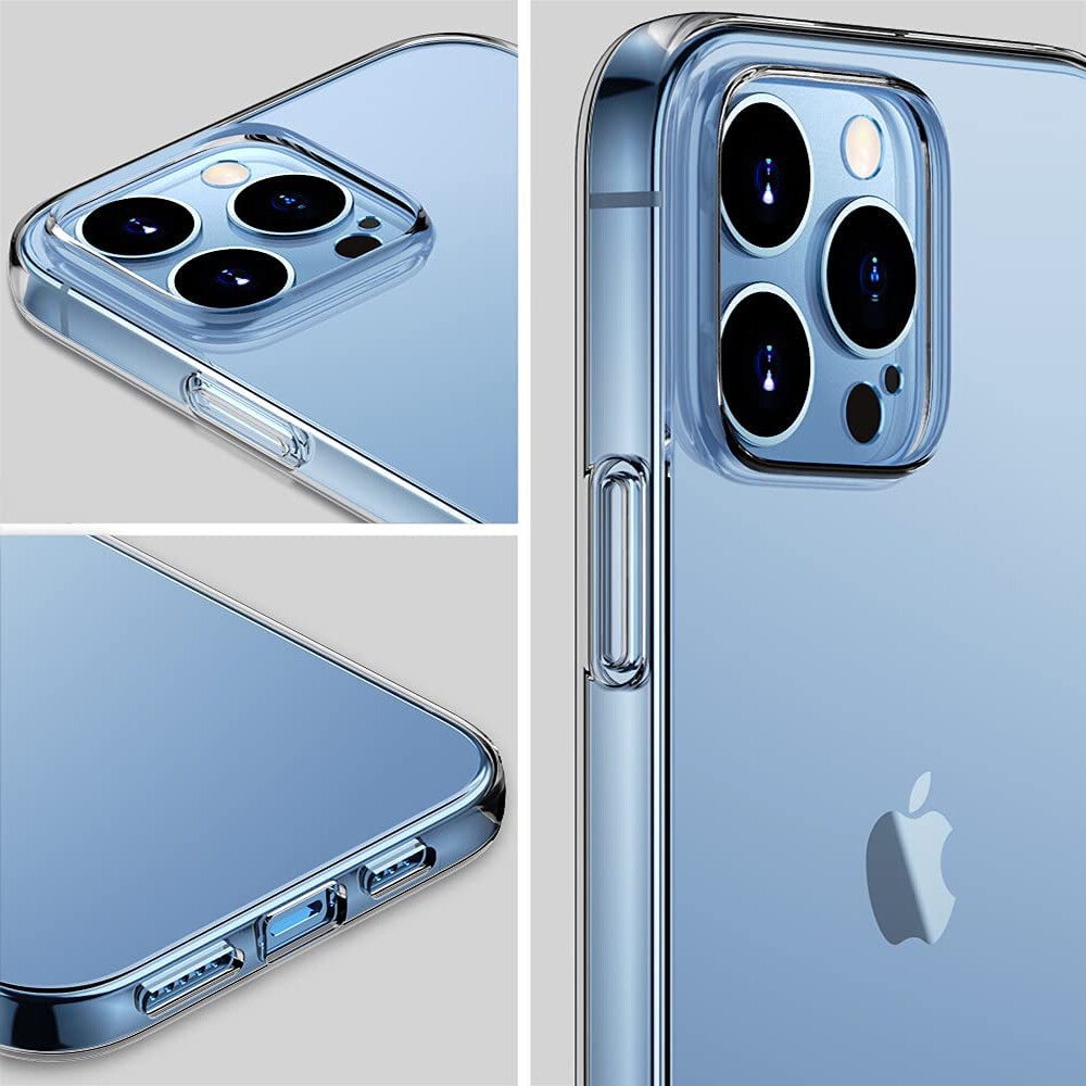 Case For iPhone 13 11 12 14 Pro Max Clear Silicone Soft Slim Shockproof Cover