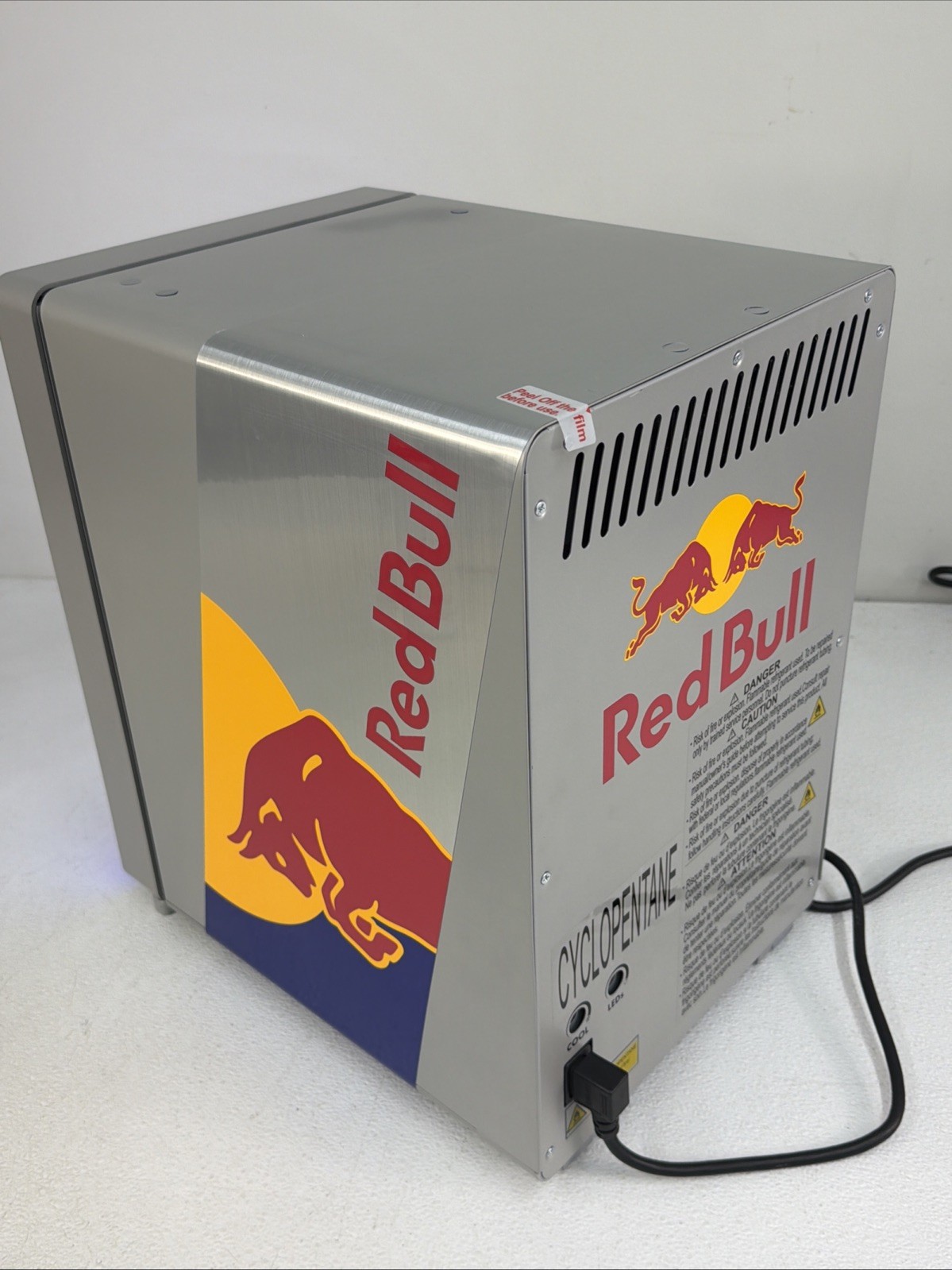 Red Bull Mini Fridge RB-GDC BABY ECO LED Refrigerator 115v Rare 2024 Unit